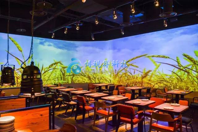 綠茶3D全息餐廳Playking，美圖看過來-博視界科技