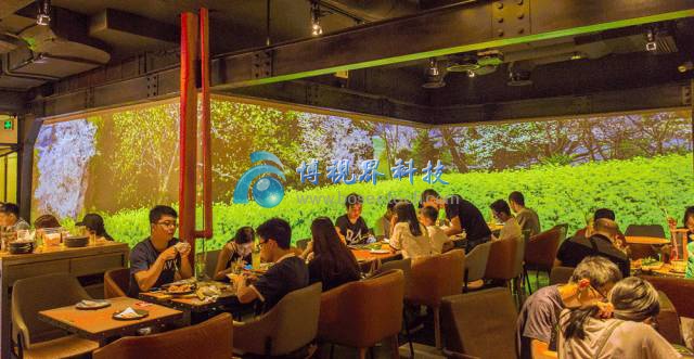 綠茶3D全息餐廳Playking，美圖看過來-博視界科技